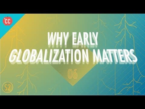 Why Does Early Globalization Matter for Human Progress? thumbnail