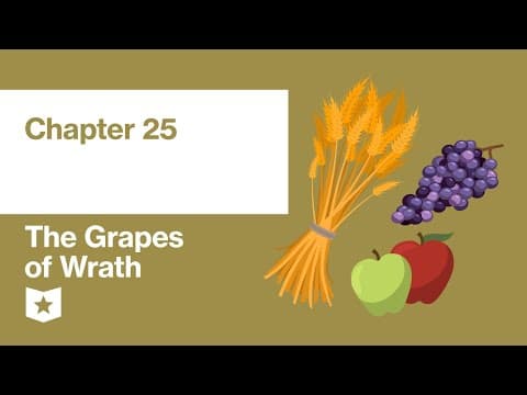 The Grapes of Wrath by John Steinbeck | Chapter 25 thumbnail