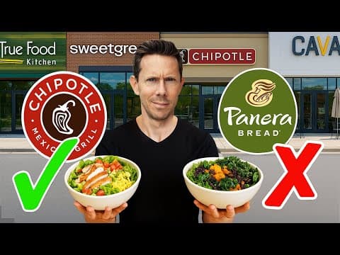 I Tried HEALTHIEST Fast Food In The USA thumbnail