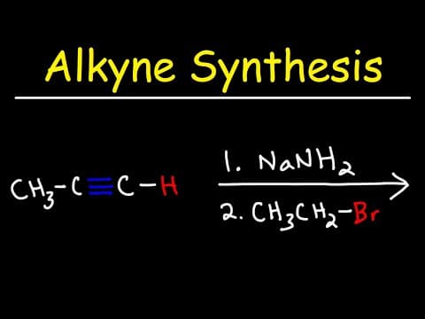 Alkyne Synthesis Reaction Problem thumbnail