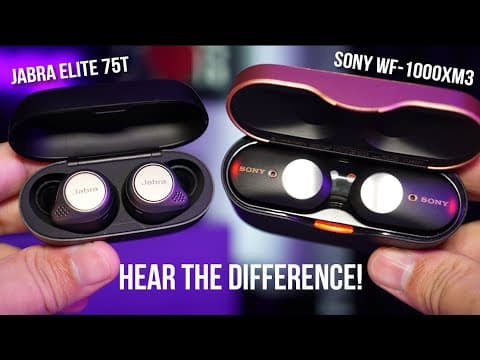 Jabra Elite 75t vs Sony WF-1000XM3: Which Is Better for Calls? thumbnail
