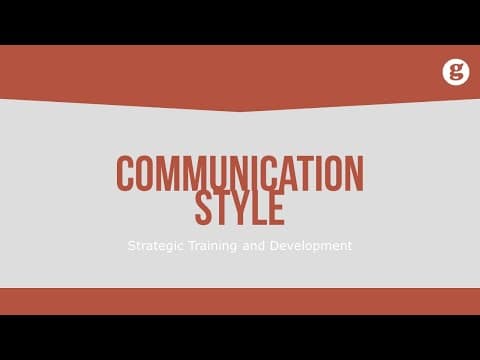 Communication Style thumbnail