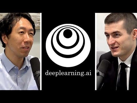 Andrew Ng: Advice on Getting Started in Deep Learning | AI Podcast Clips thumbnail