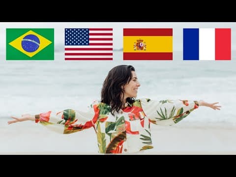 HOW I LEARNED 4 LANGUAGES | Speaking Brazilian thumbnail