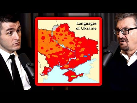 Do Ukrainians speak Russian? | Serhii Plokhy and Lex Fridman thumbnail