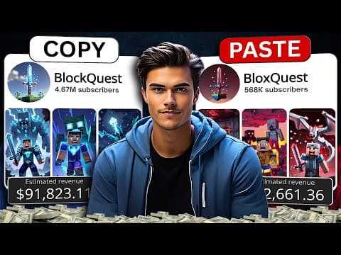 This $90K/Month Faceless Niche Was TOO Good… So I Rebuilt It with AI thumbnail