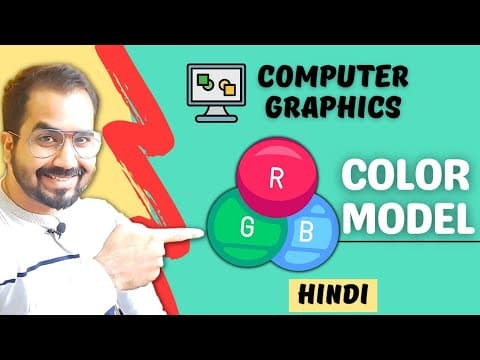 RGB Color Model Explained in Hindi | Computer Graphics Course thumbnail