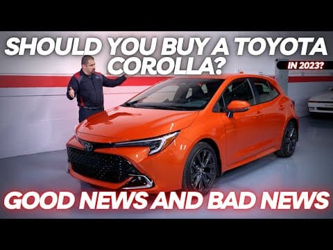 Should You Buy a Toyota Corolla in 2023? I Have Good News and Bad News! thumbnail