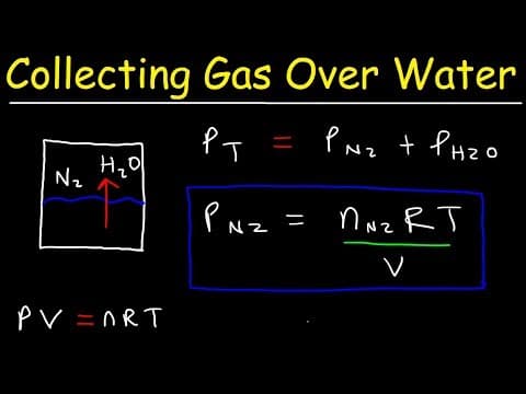 How to Solve Gas Collection Over Water Problems thumbnail