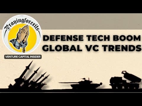 PrayingForExits on the rush into defense tech, “innovator’s sprint,” & global VC markets | E1847 thumbnail
