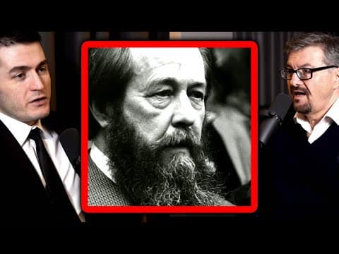 Historian on Aleksandr Solzhenitsyn and the Russian Question | Serhii Plokhy and Lex Fridman thumbnail