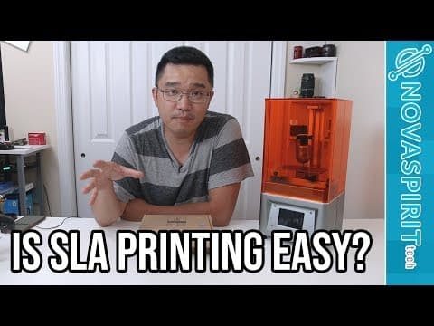 Is It Easy to Use the Mars SLA 3D Printer for Beginners? thumbnail
