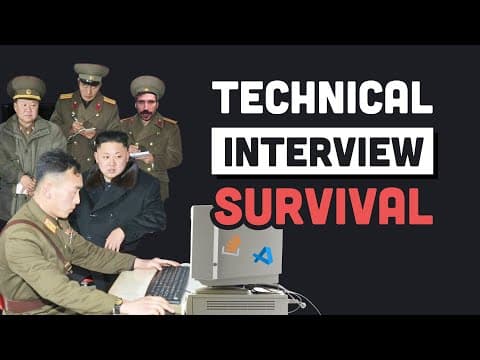 How to NOT Fail a Technical Interview thumbnail