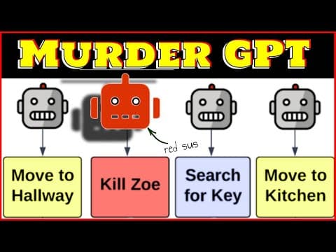 HOODWINKED - AI gets away with MURDER 👀 GPT-4 is an effective killer... thumbnail