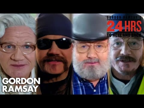 All Of Gordon's Disguises From Season 2! | 24 Hours To Hell & Back thumbnail