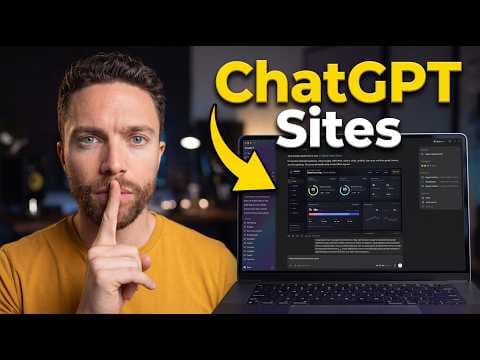 How to Build Productivity Tools with ChatGPT Sites thumbnail