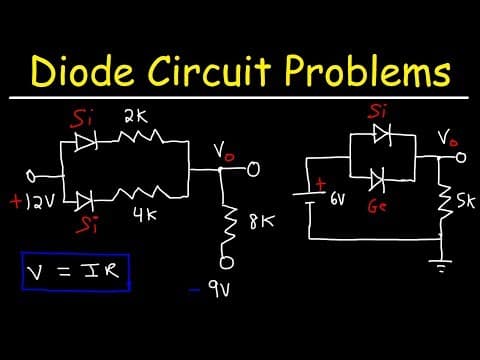 How to Analyze Diode Circuits in Series and Parallel thumbnail