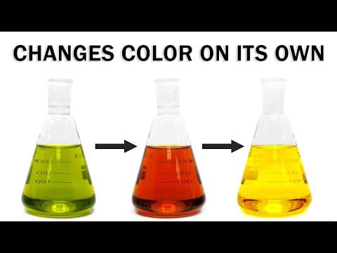 Recreating the chemical traffic light reaction thumbnail