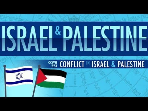 What Caused the Israel-Palestine Conflict? thumbnail