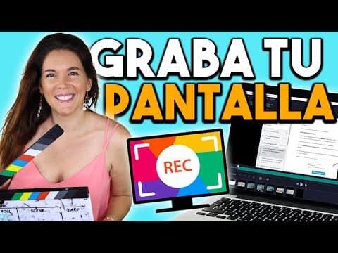 Cómo GRABAR la pantalla de mi pc y mi cara a la vez (calidad Full HD) | Movavi Screen Recorder thumbnail