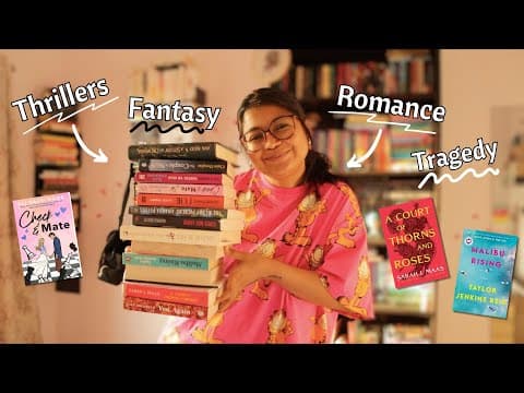 15+ Must-Read Fiction books for beginners! | Books I read in December and January | Anchal Rani thumbnail