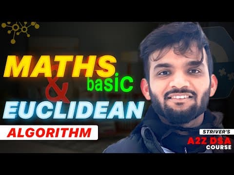 What Are Basic Maths Concepts for DSA? thumbnail