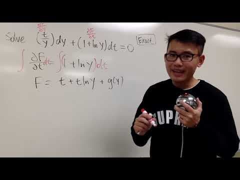 Exact Differential Equation, 2.4#13 thumbnail