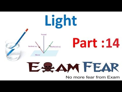 Physics Light Part 14 (Least distance of distinct vision) Class 8  VIII thumbnail