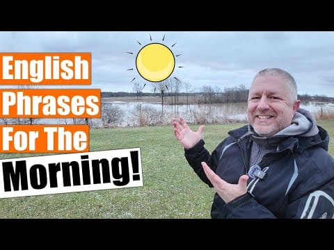 How to Talk About Mornings in English thumbnail
