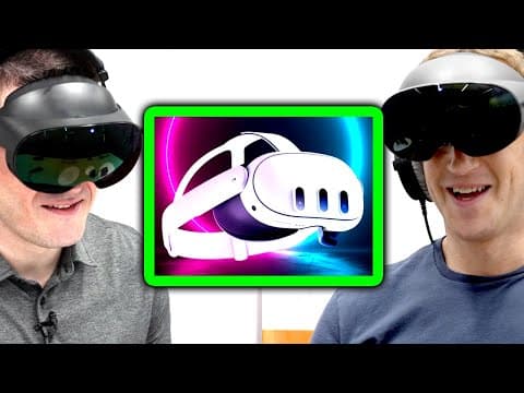 Mark Zuckerberg on Quest 3 thumbnail