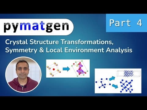 How to Transform and Analyze Crystal Structures thumbnail