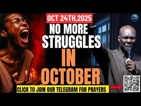 Pray This and End Every Struggle in Your Life This October!” | Apostle Joshua Selman thumbnail