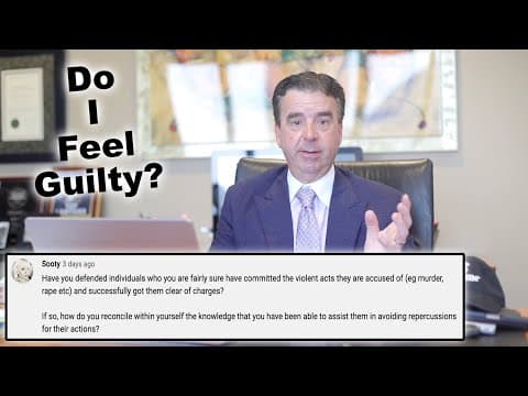 How Do I Reconcile With Getting Guilty Defendants Off-The-Hook? (AMA Teaser) thumbnail