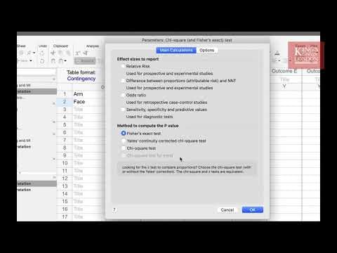 How to Perform Chi-Square and Fisher's Exact Tests in GraphPad Prism thumbnail