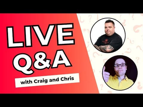 What is SEO ???Live SEO Q&A with Craig & Chris thumbnail