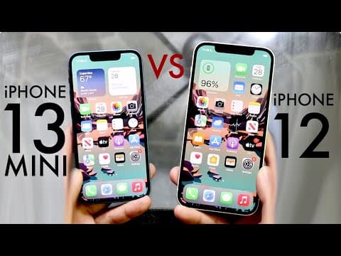 iPhone 13 Mini Vs iPhone 12! (Comparison) (Review) thumbnail