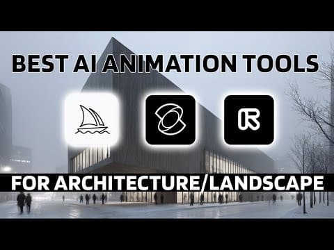 Best AI Animation Tools for Architecture & Landscape Design thumbnail