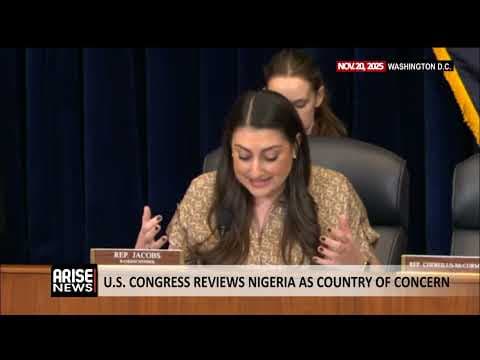 US CONGRESS HEARING ON ALLEGED GENOCIDE IN NIGERIA  thumbnail