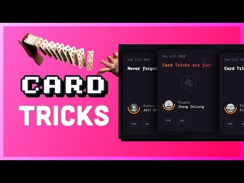 CSS Card Tricks thumbnail