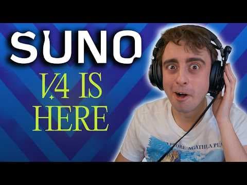 Suno V4 is HERE and it's AWESOME! (Best AI Music Generator) thumbnail