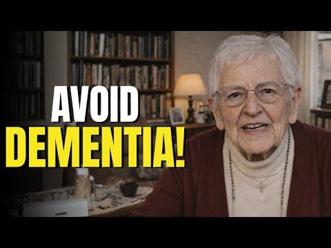 I’m 109… This Is How To Avoid Getting Dementia thumbnail