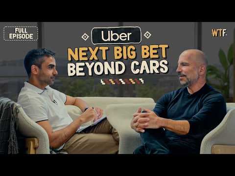 From Iran to Uber CEO | Nikhil Kamath x Dara Khosrowshahi | People by WTF | Ep. 14 thumbnail