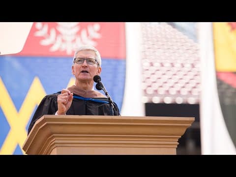 2019 Stanford Commencement address by Tim Cook thumbnail