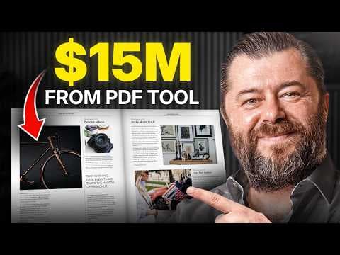 He Turned a Simple PDF Tool Into a $15M/yr Company (with no funding) thumbnail