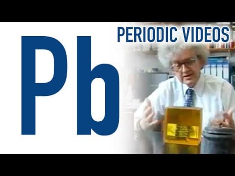 Lead - Periodic Table of Videos thumbnail