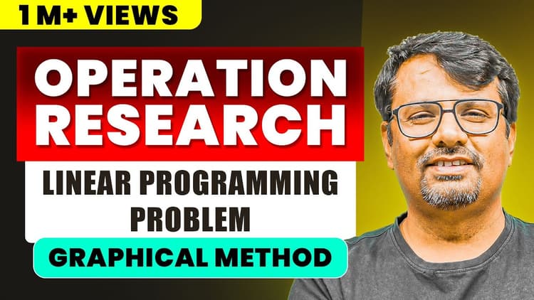 Operation Research | Linear Programming Graphical Method | Problems | Glasp