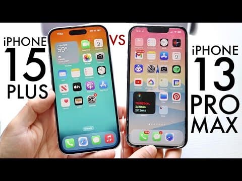 iPhone 15 Plus Vs iPhone 13 Pro Max! (Comparison) (Review) thumbnail