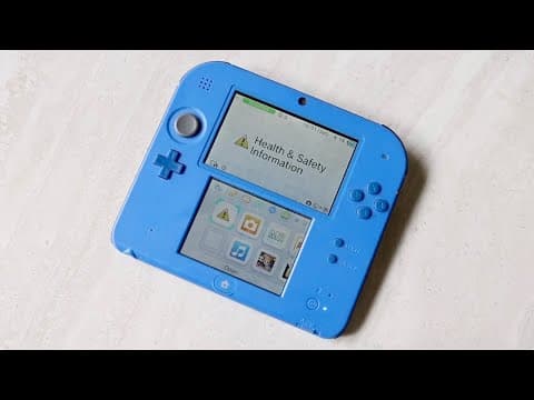 Nintendo 2DS In 2021! (Still Worth It?) (Review) thumbnail