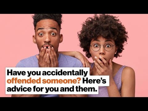 Have you accidentally offended someone? Here’s advice for you and them.| Allison Stanger | Big Think thumbnail