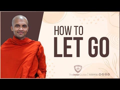 How To Let Go | Buddhism In English thumbnail